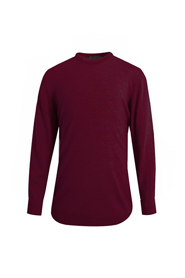 BORDO Bisiklet Yaka Triko Kazak - 4