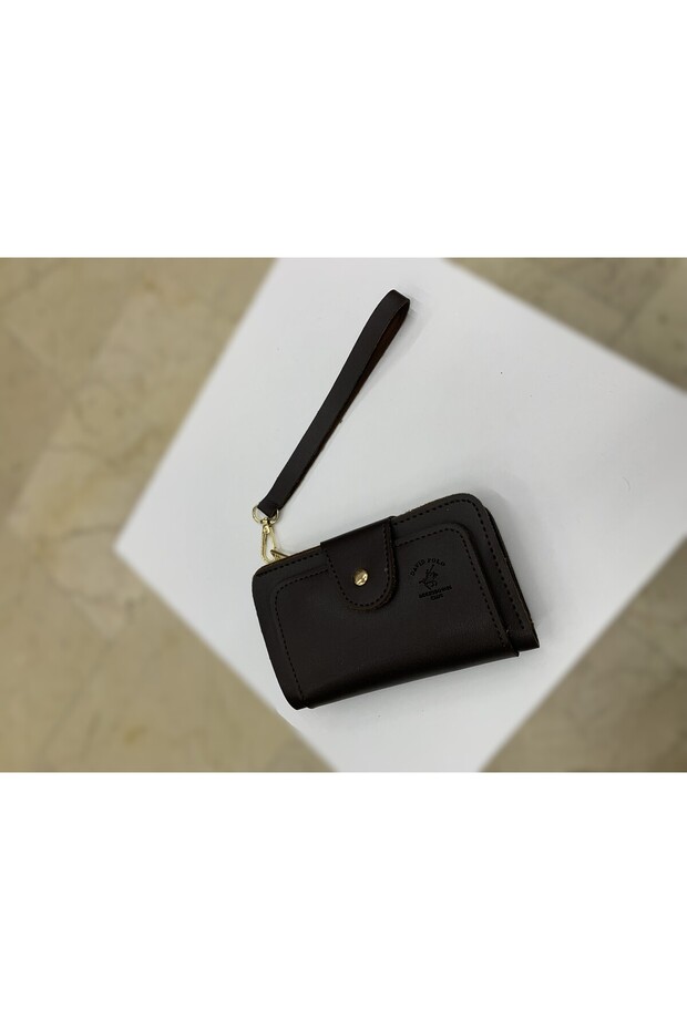Women's Portfolio Wallet with Wrist Strap 10X15Cm