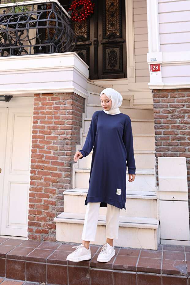Günlük Basic Sweat Tunik - 8