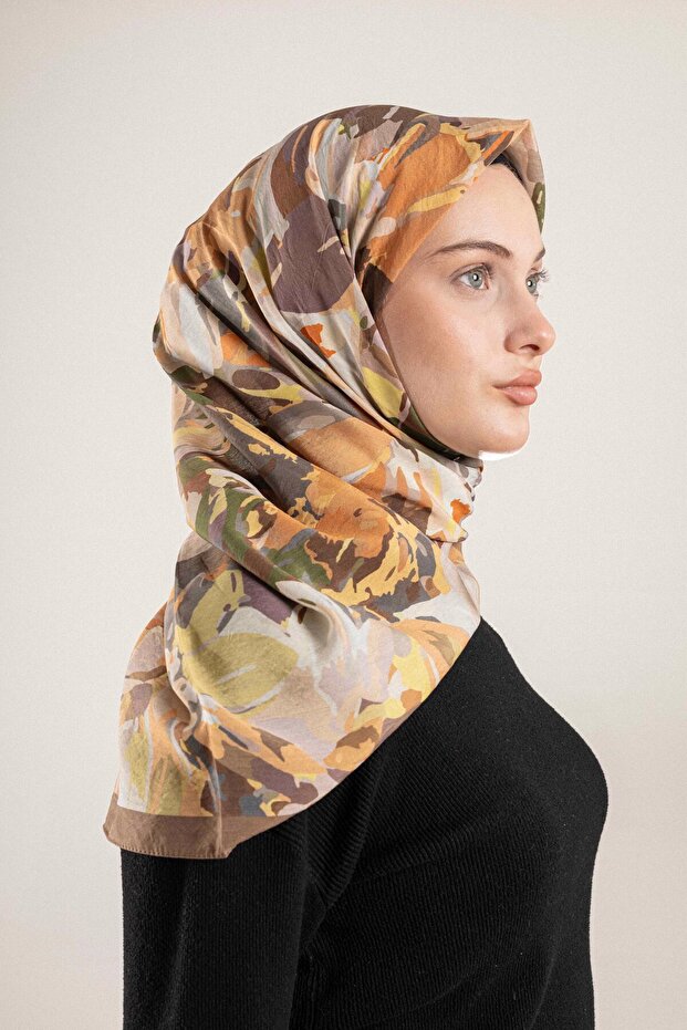 SPRİNG EŞARP DESEN-2 - 1