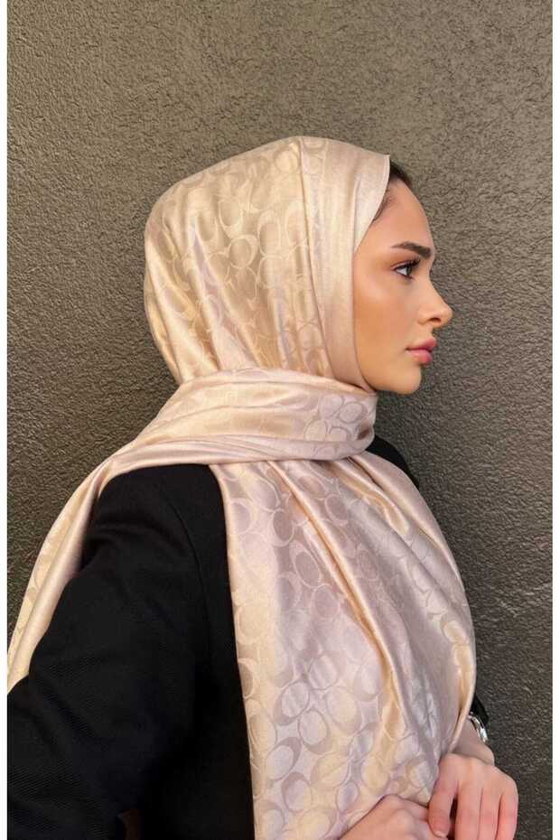 Luxury Cashmere Silk Soft Shawl Double Sided Hijab Foulard Scarf Shawl C Pattern 70 X 180 cm