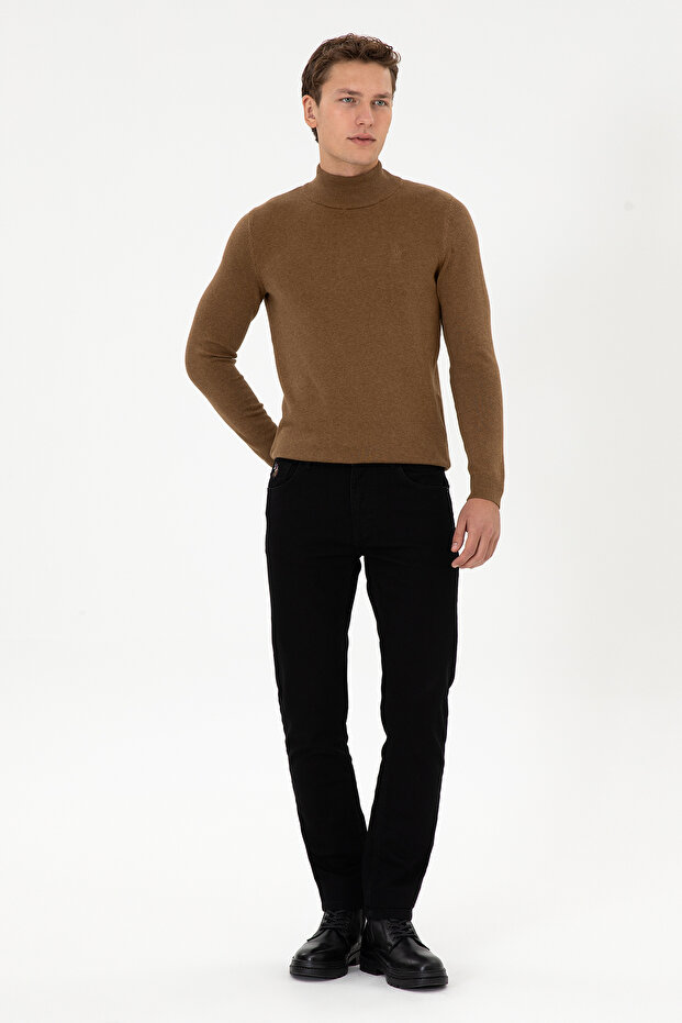 Men's Black Jean Trousers 50310332-Dn0027
