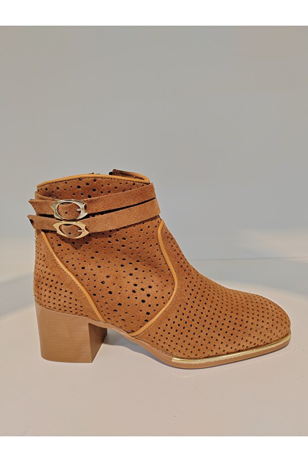 YAZLIK SÜET BOT TABA 2512752Y - 1