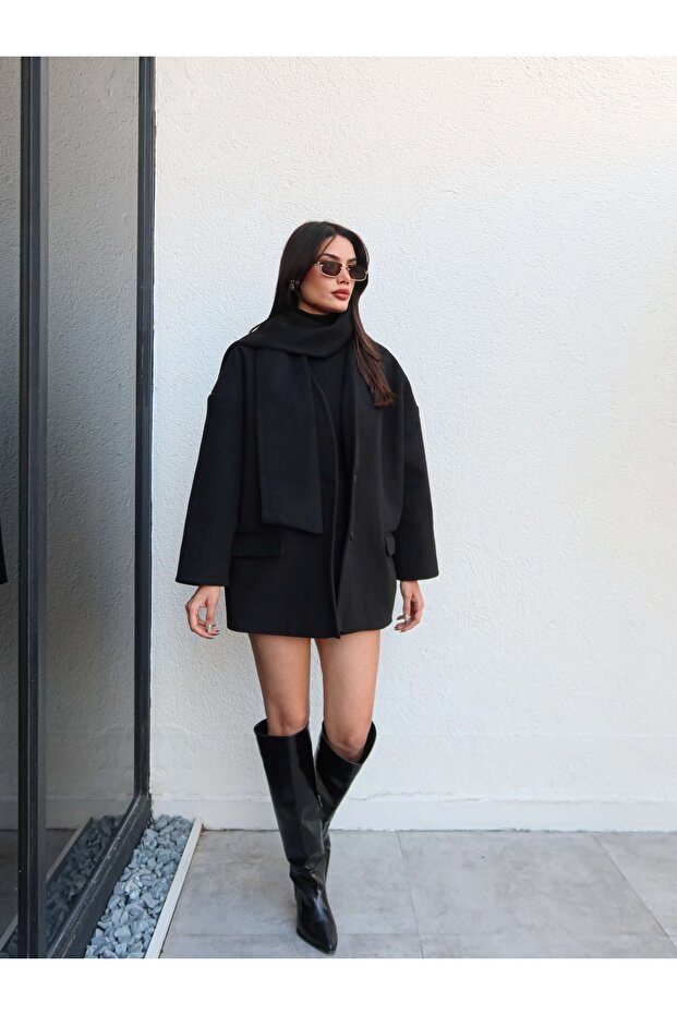 سترة مطرزة بتصميم النسيج - 4