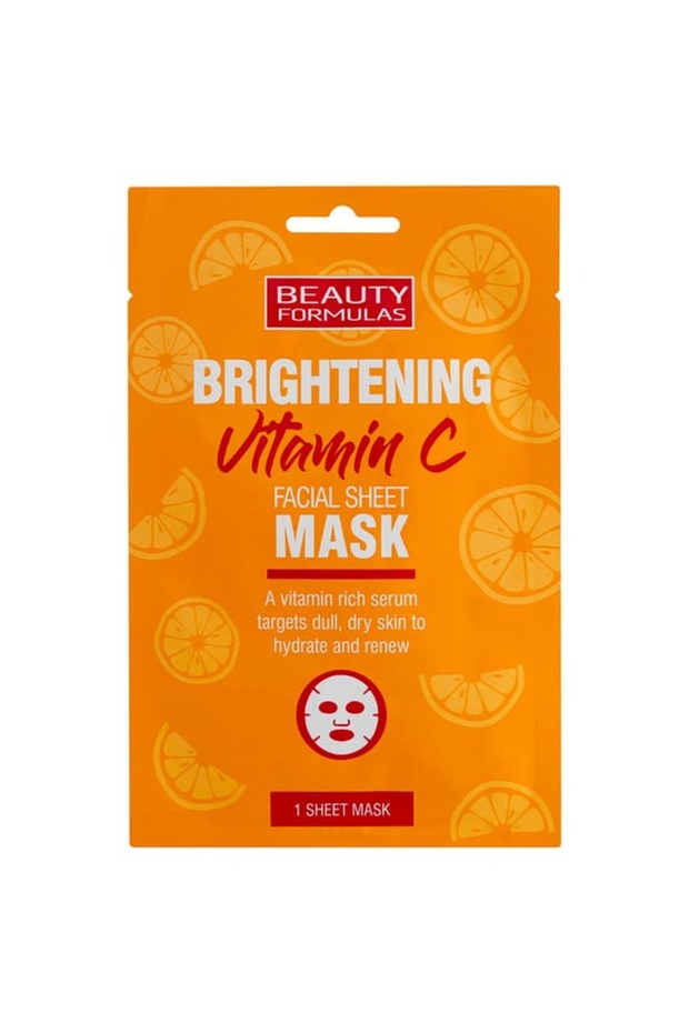 Beauty Formula Vitamin C Brightening Facial Mask 1Pk
