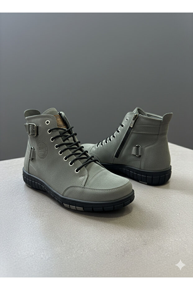 KADIN Süet Hakiki Deri Bot - 5