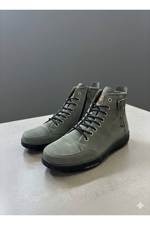 KADIN Süet Hakiki Deri Bot - 4