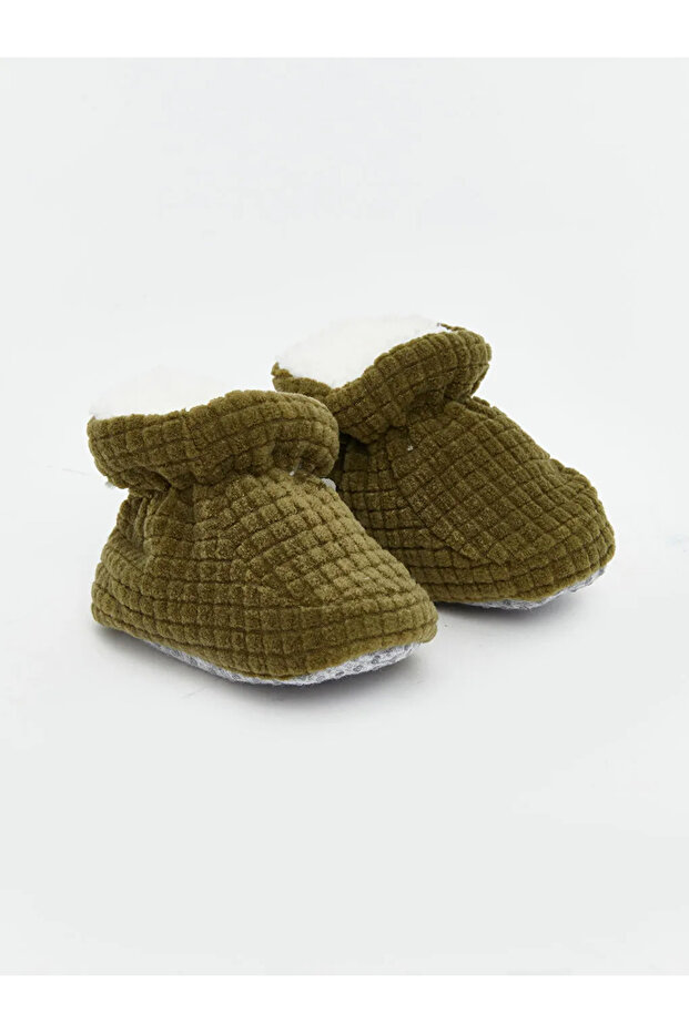 Pelüş Erkek Bebek Panduf - 2