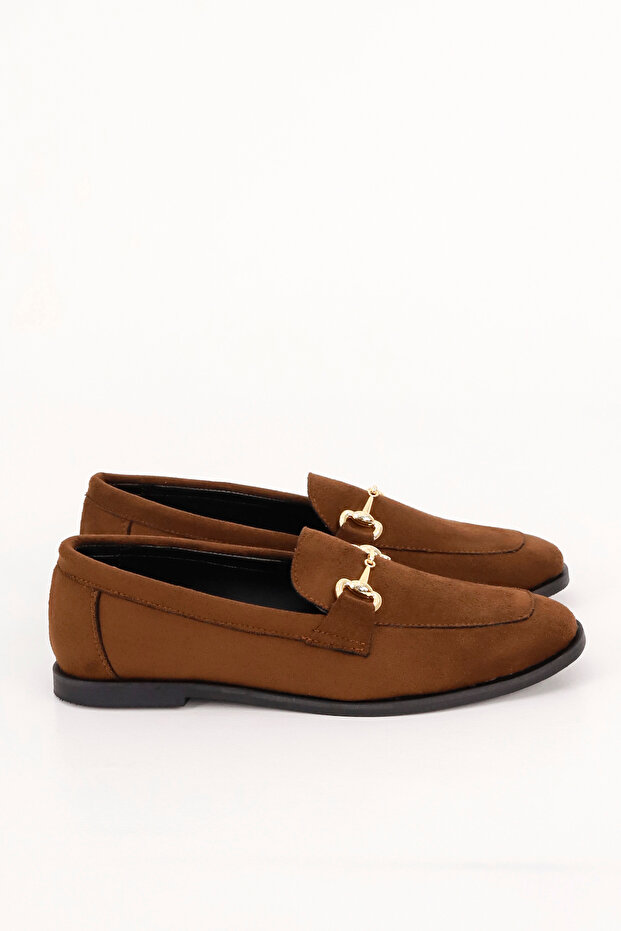Cng A3 Metal Buckle Ballerinas