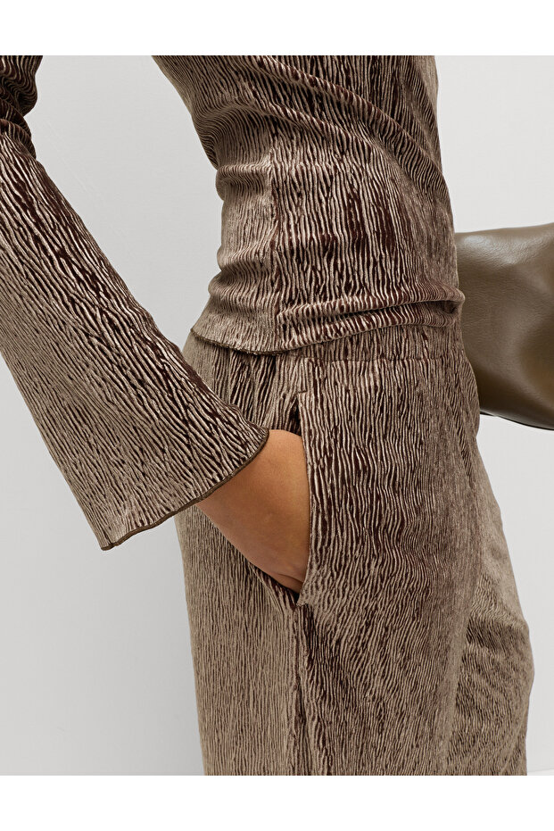 Geniş Paça Pantolon - 6