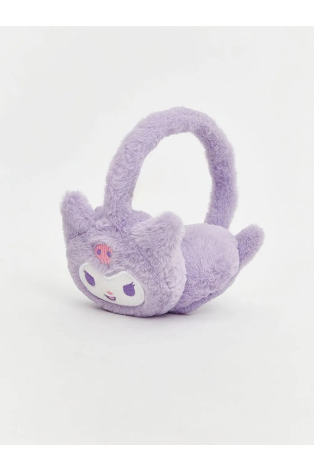 Kuromi Figured Plush Girl's Headphones