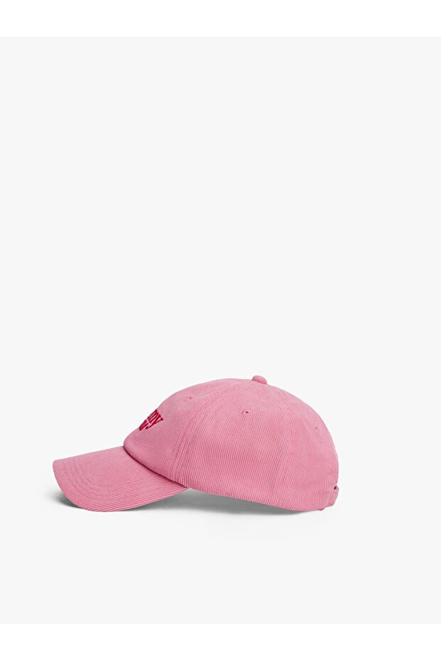 TJW SCRIPT CAP Kadın Pembe Şapka - AW0AW17908 - 3