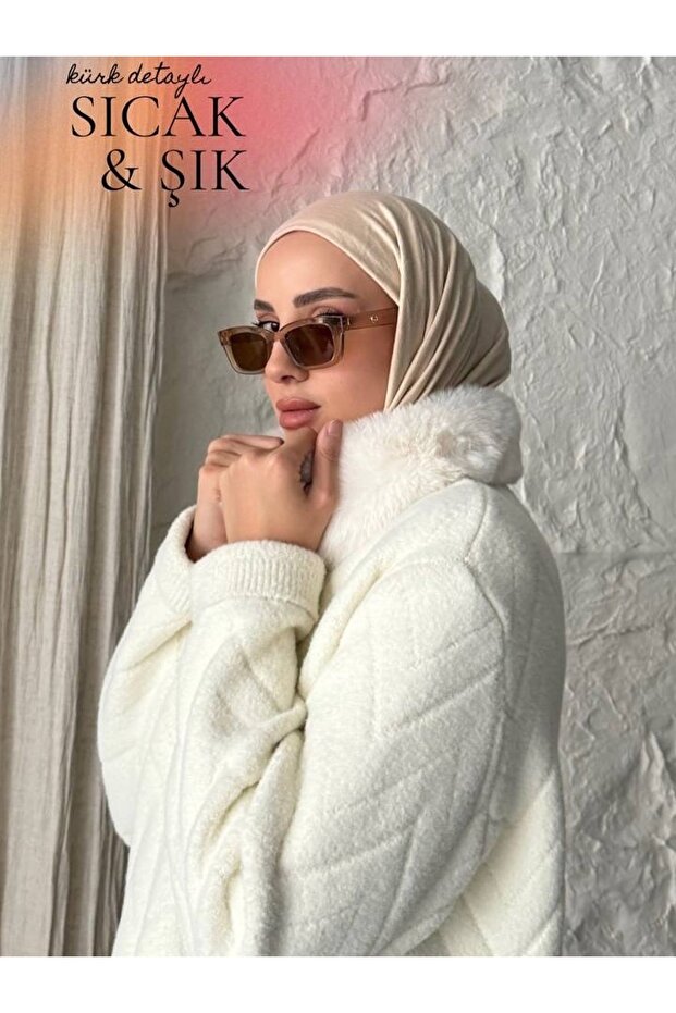 Kadın Angora Ceket - 3