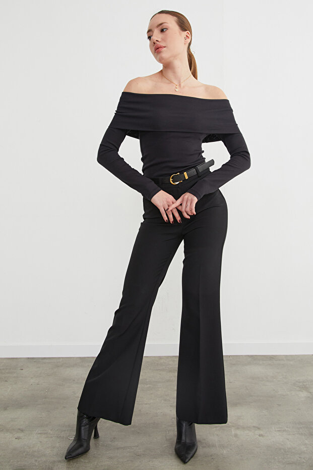 Basic Madonna Yaka Modal Bluz - 4