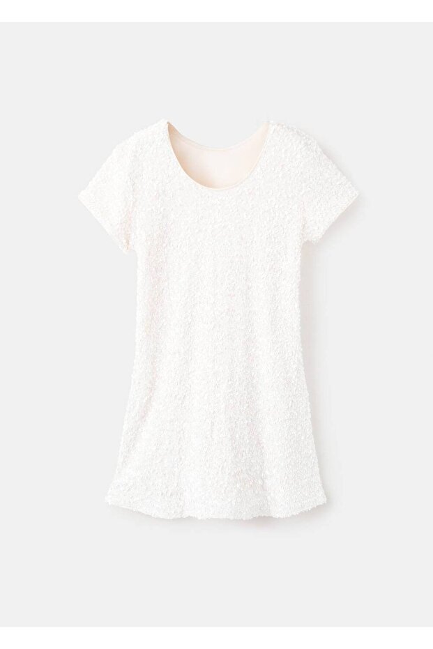 Payetli mini elbise - 2