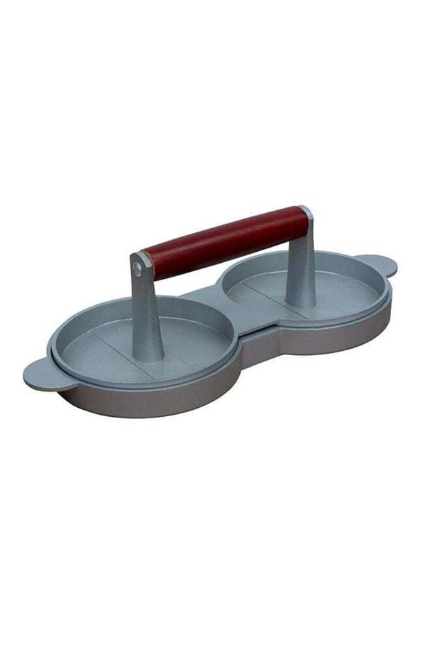 Double Burger Press Hamburger Patties Maker Multicolour 29cm