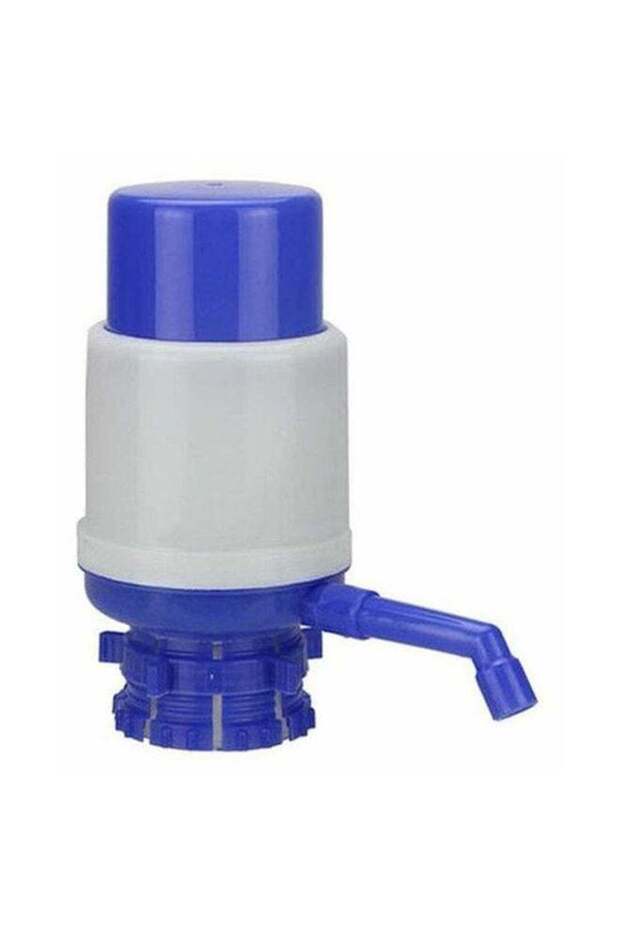 Hand Press Manual Pump Water Dispenser Blue/Grey
