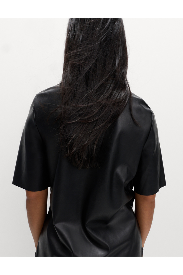 Suni Deri Gömlek - 7