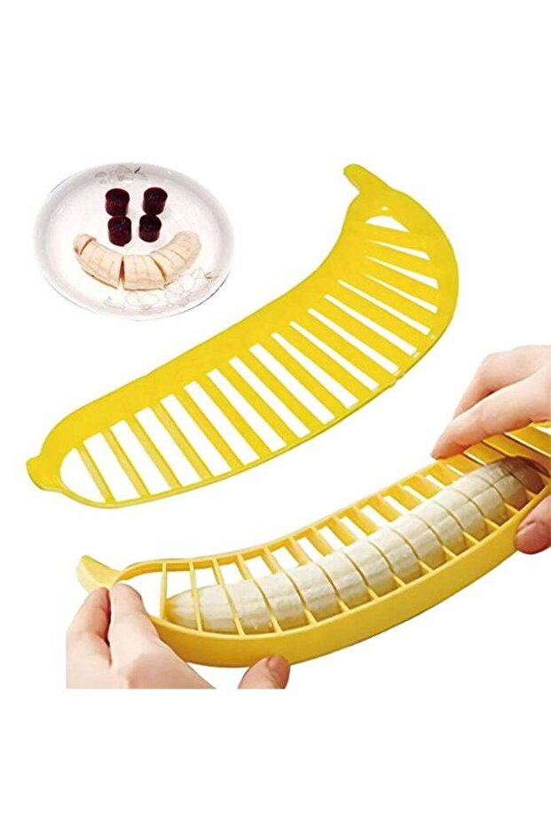 Multi functional Banana Slicer Creative Slicing Tool for Fruits Ham Eggs - 1