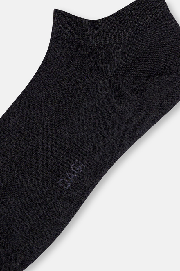 Siyah Kadın Coolmax Patik Çorap - 3