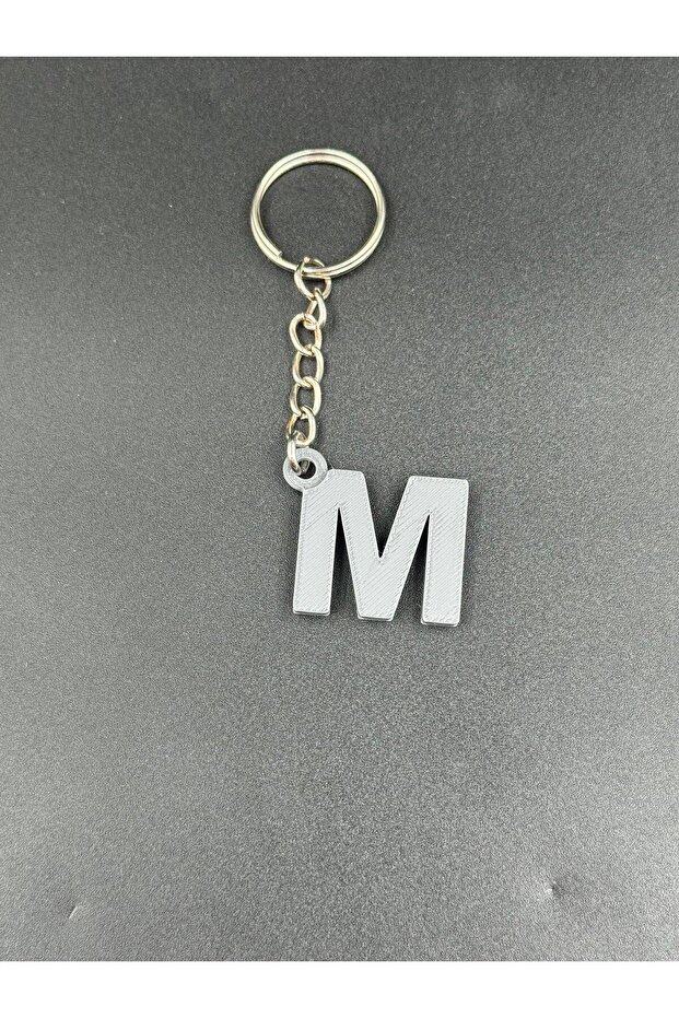 Letter m Keychain - Letter Keychain