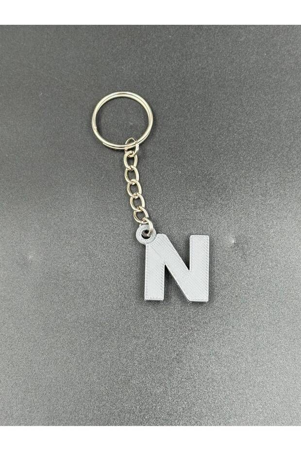 Letter N Keychain - Letter Keychain