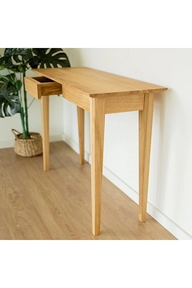 Riga Masif Ahşap Basic Model Çekmeceli Dresuar - 2