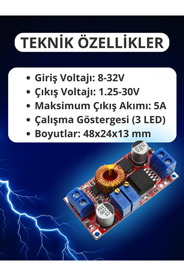 Xl4015 Dc-dc Ayarlanabilir Voltaj Düşürücü 2 adet - 2