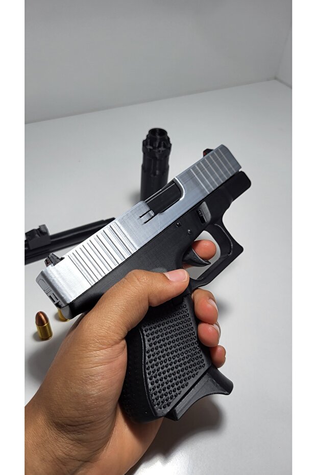 Glock 26 Oyuncak Maket 3D Baskı - 8