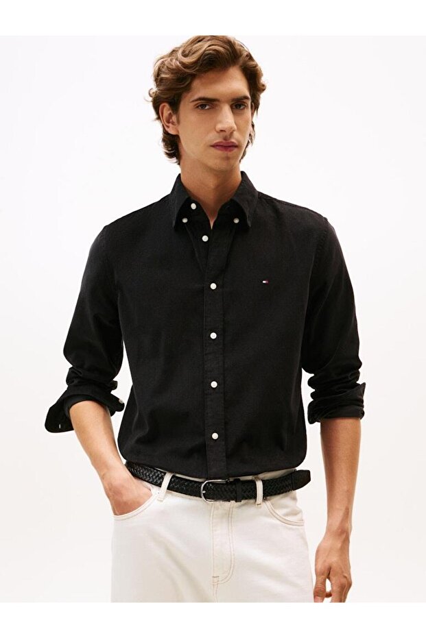 SOLID CORDUROY RF SHIRT - 1