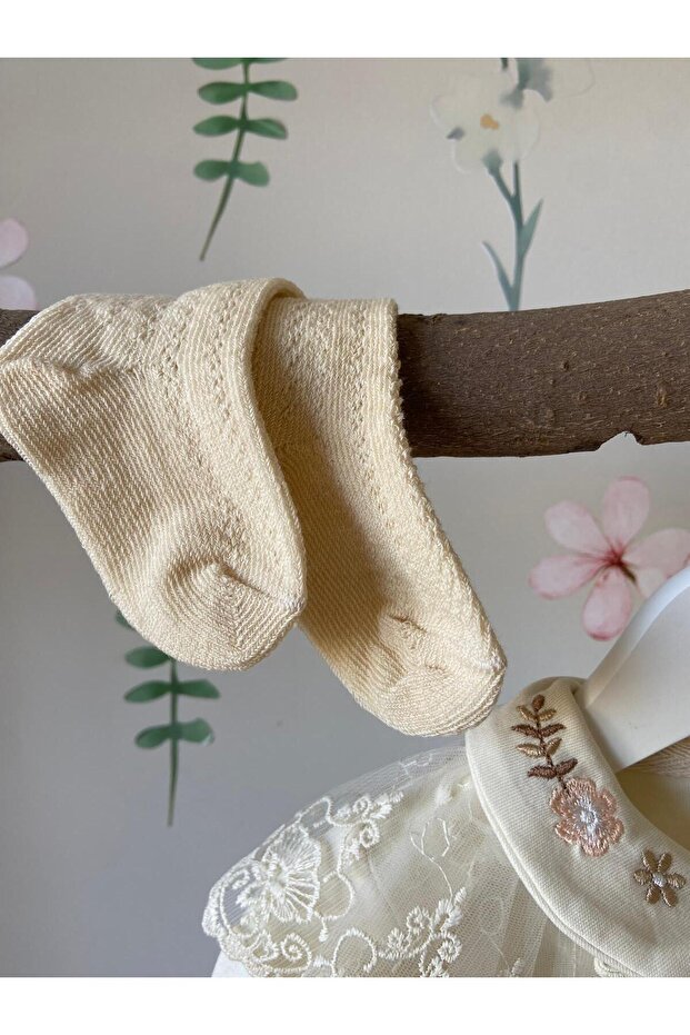 Kız Bebek Üçlü Romper - 6