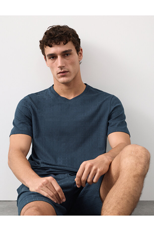 Pamuklu Pijama Üstü - 3