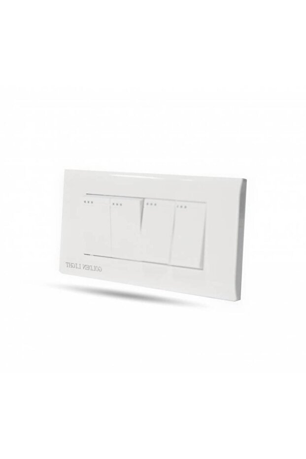 Magic Fish 4-way switch and socket with a modern design that provides complete control - 1
