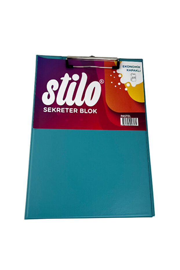 Stilo Secretariat with Cover A4 Pastel Colors Sit-Skr-1222