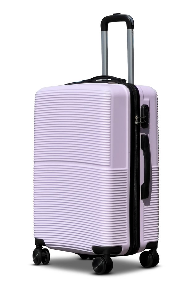 Hard Shell Lightweight ABS 24 Inch (20-25kg) Luggage, Smooth Wheels, Secured Lock Suitcase