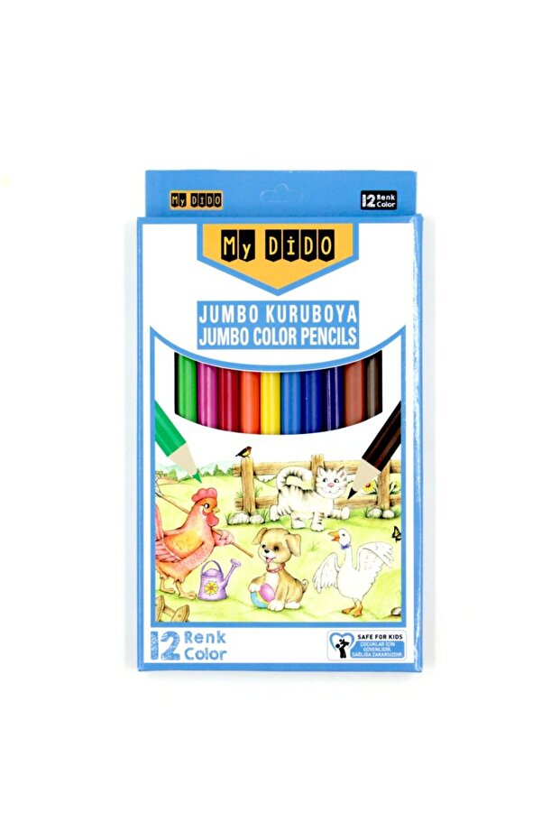Mydido Jumbo 12 Color Dry Paint Pen