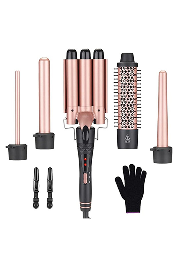 Fashion professional hair curler and iron multi function