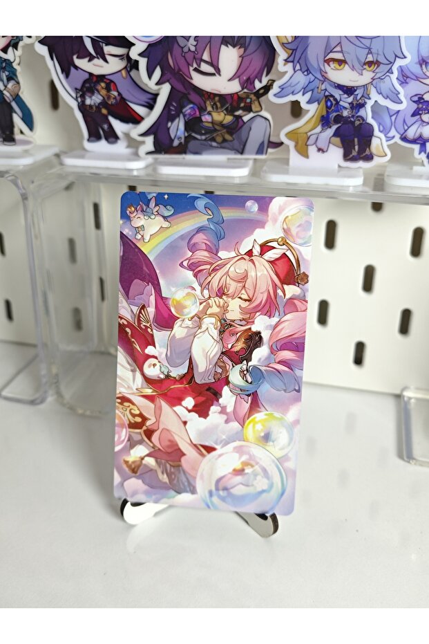 Honkai Star Rail Hyacine Metal Collection Card Metal