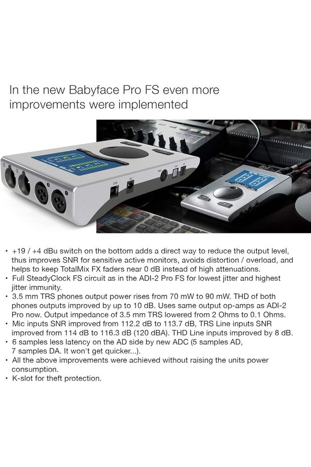 واجهة الصوت (Babyface Pro FS) - 5