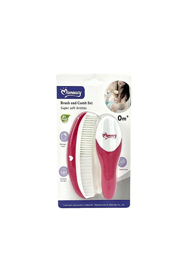 Brush And Comb Set Super Soft Bristles 0M+