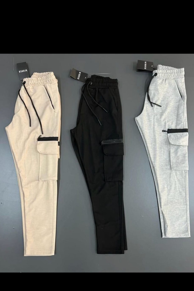 بنطلون قماش كومباك بخيطين - 2