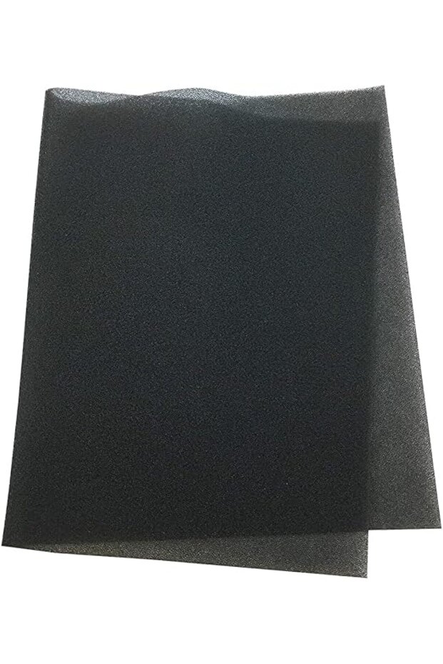 Window Air Conditioner Filter Washable & Reusable Sponge Sheet Black - Pack of 2
