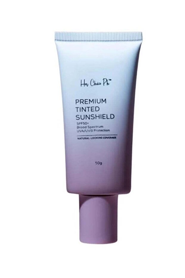 واقي شمس ملون فاخر بعامل حماية SPF 50 وزن 50 جم
