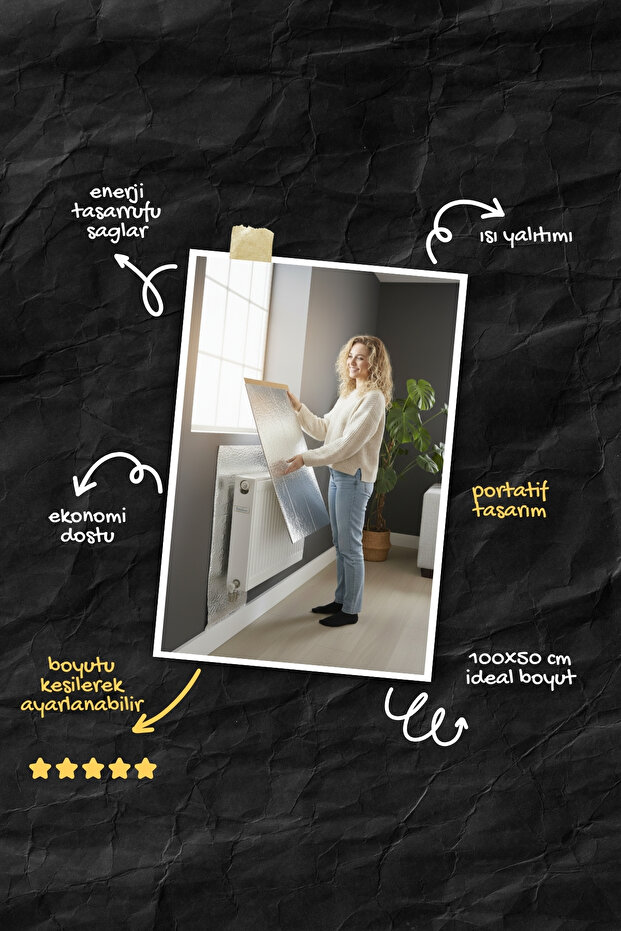 Petek Arkası Isı Yalıtım Levhası, Enerji ve Isı Tasarrufu Sağlayan Ev Tipi Yalıtım Paneli - 2