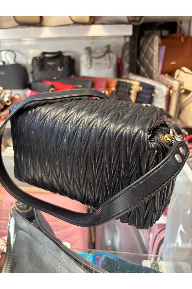 siyah çapraz çanta - 4