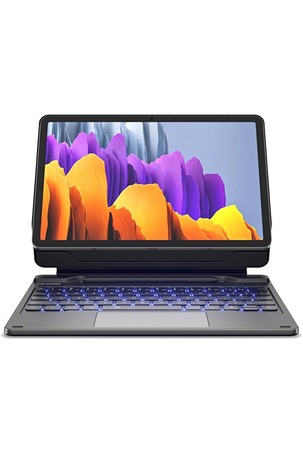 Keyboard Case for Samsung Galaxy Tab S10 FE / S9 / S9 FE (10.9"/11") - Black