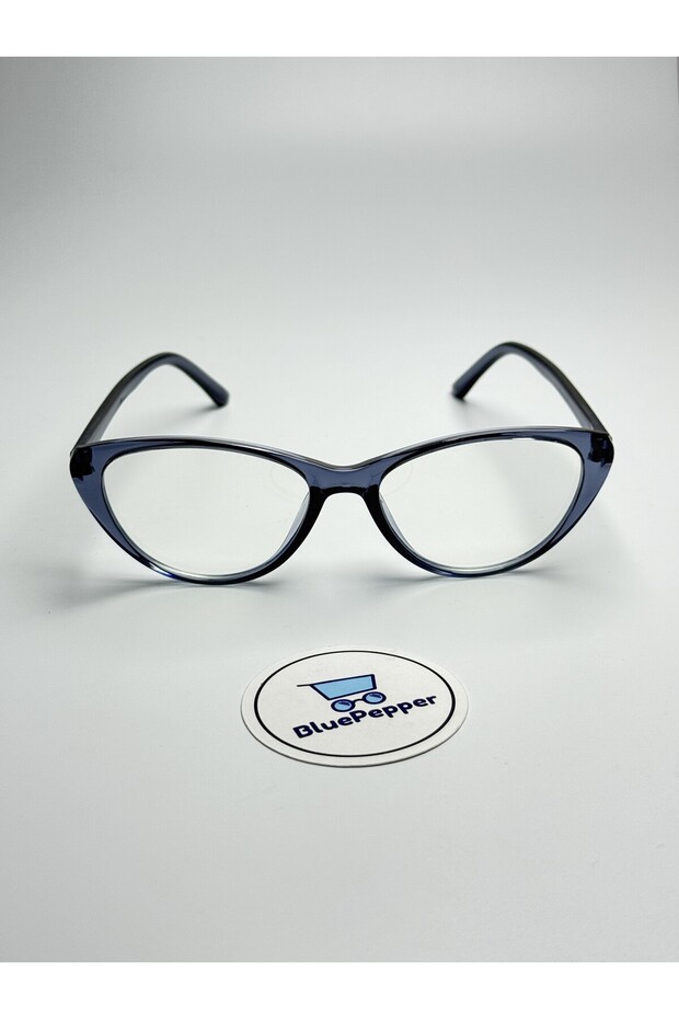 Blue Light Protection Cateye Glasses Optical Compatible Glasses Can Change 52 Ekartman