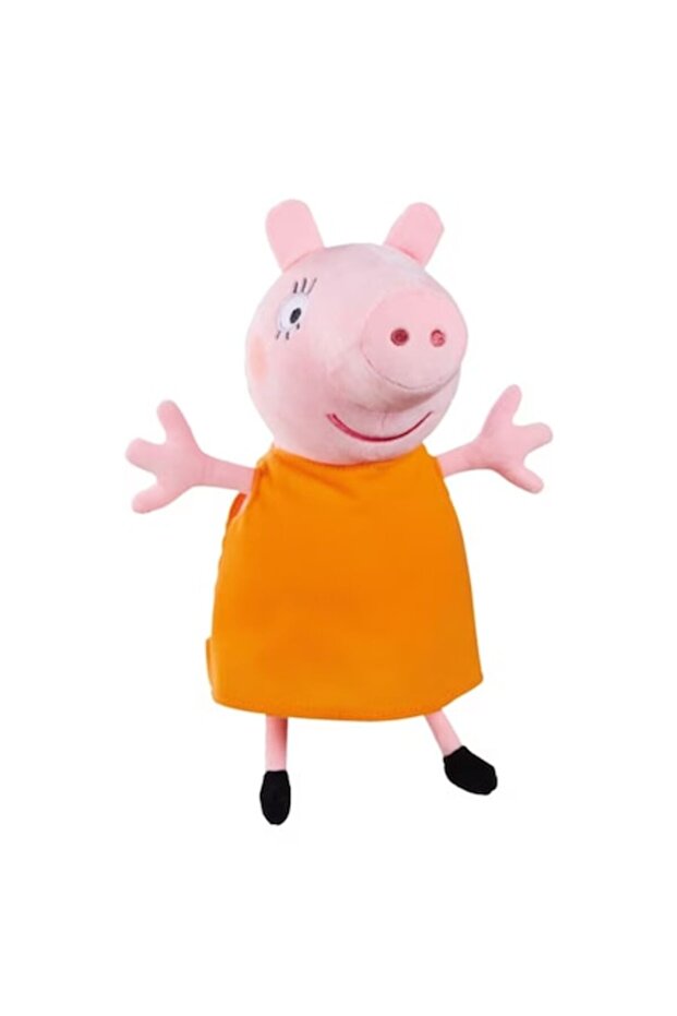 Peppa Pig de pluș - Mama Pig, 20 cm, multicolor - 1