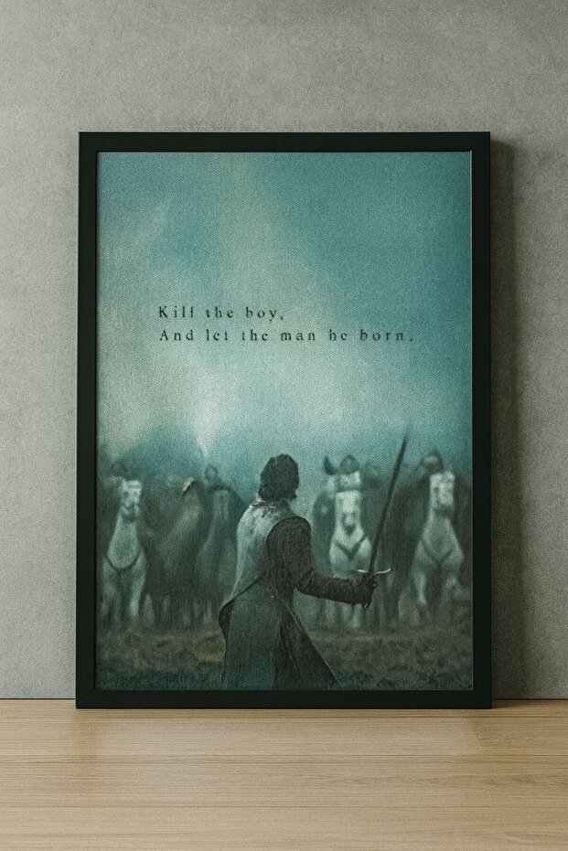 Game Of Thrones Tablosu (Çerçeveli) - 1