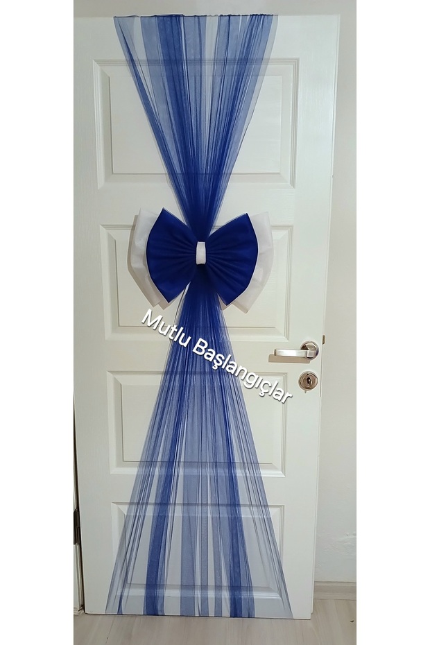 SAKS MAVİ SÜNNET KAPI SÜSLEME SETİ,BEBEK KAPI SÜSLEME SETİ, - 4